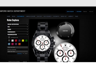 build 3d watch shopify product configurator on zakeke and kickflip