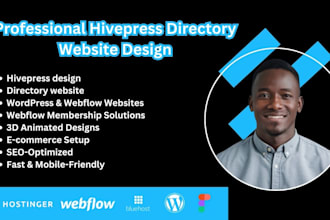 build hivepress website, directory website customization, listingpro