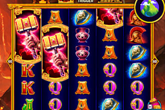design stunning slots game graphics