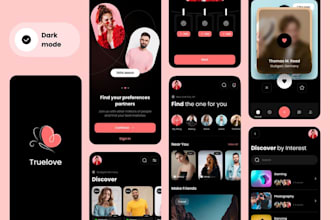 develop dating app, ai girlfriend app and website
