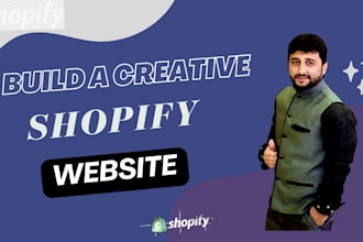 build shopify partner website and manage ecommerce product listing store