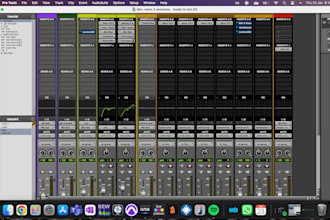 mix your song on logic or pro tools using high quality plug ins