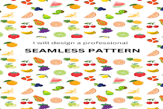 create unique seamless patterns, textile designs, and custom fabric patterns