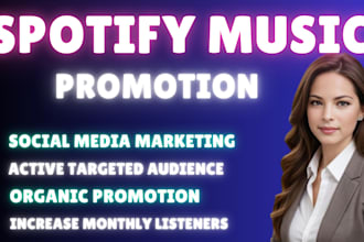 promote your spotify music on music blogs globally with organic ads campaign