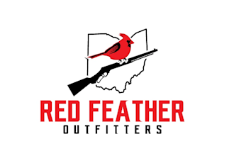 make suitable red feather outfitters logo