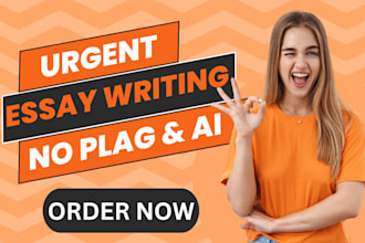 do urgent essay writing as an essay writer