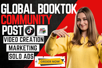 promote booktok tiktok book on 50millon booktok community