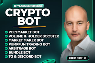 do openclaw, trading bots like polymarket bot, pump fun bundle bot, volume bot