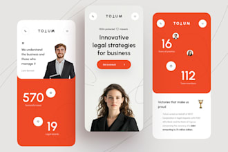 build lawyer app, financial advisor app, corporate app, consulting firms app