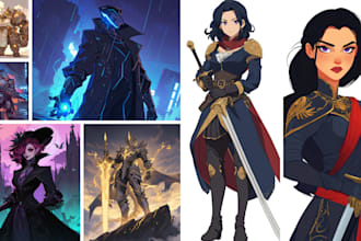 create custom rpg character art for your campaigns