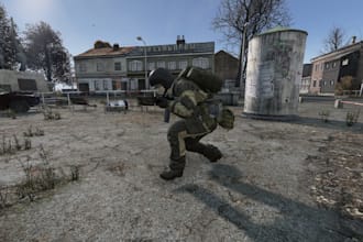setup full custom dayz server for lan, dayz map creation, 3d asset, dayz mod