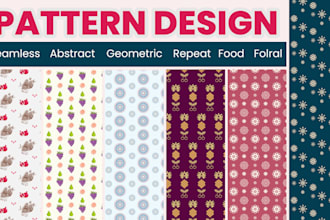 design custom seamless pattern, fabric, repeating, textile,