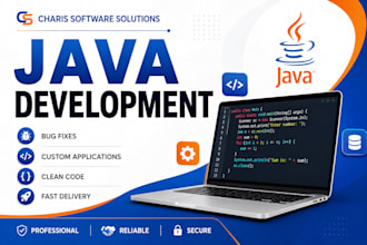 develop java applications and fix java bugs