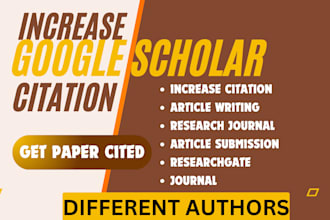 increase google scholar citation and backdate citation using researchgate