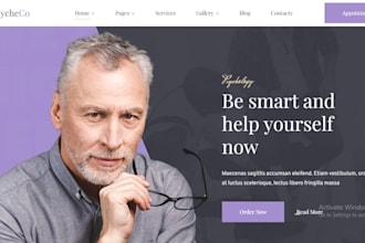 design life coaching website, life coach, consulting counseling, therapy website