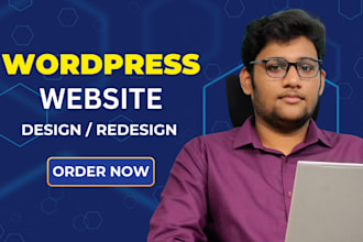 do SEO optimized wordpress website with elementor