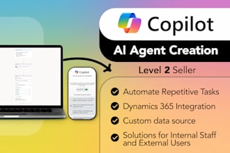 build custom microsoft copilot ai agents for business staff and external users