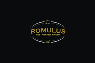 make original popular restaurant group logo