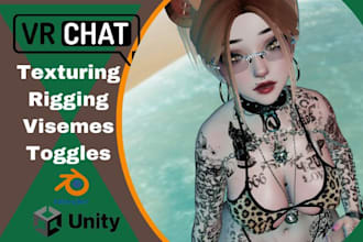 do custom 3d model vrchat avatar vrc vr character furry avatar fursona vr chat