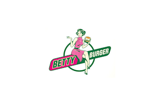 make vegetarian street food brand burger logo