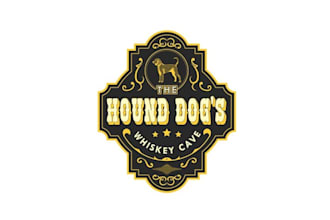 make super whiskey hunting themed party logo