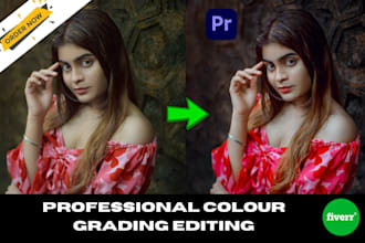 professionally color grade and edit your photos
