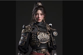 produce3d game character,morph model,2d to 3d,daz 3d,animaze, nsfw,rig,3d assets