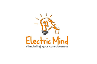 make trendy surprising electric mind logo