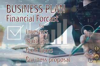prepare financial forecast, projection or project report