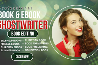 developmentally format, edit my book memoir, autobiography and non fiction book