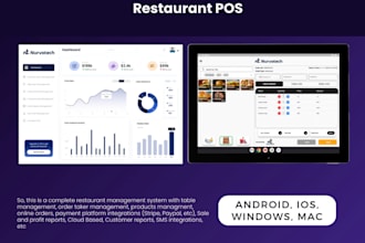 build pos, accounting, payroll, hrm and stock management app