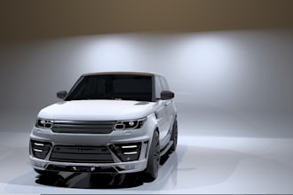 create realistic 3d car models,gta5 asset,3d vehicle model,suv sport car, render
