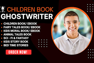 ghostwrite children ebook fiction ghostwriting kids moral story children book