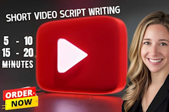 write engaging youtube video script for you, celebrity, history and documentary