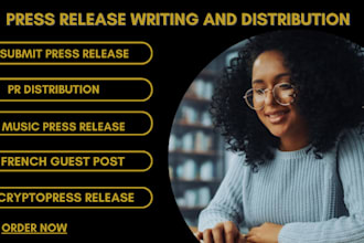 do crypto press release and blockchain press release
