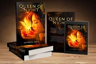 design stunning  nonfiction and fiction book cover design KDP book cover design
