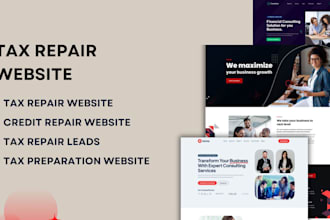 tax website design tax filing website redesign tax preparation website