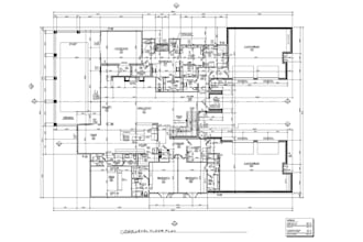 draft complete city permit residential blueprints in autocad or revit