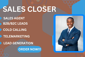 be your online sales closer sales representative b2b b2c appointment setting