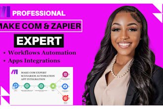 workflow automation api integration on make com made com integromat zapier