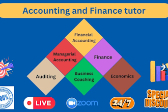 be your financial accounting and finance tutor online