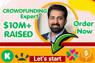 design kickstarter crowdfunding campaign creation to launch