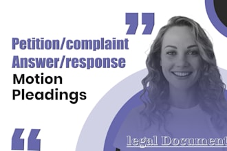 court pleadings motions lawsuits petitions complaints responses record on appeal