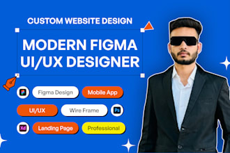 do figma website design, ui ux design, figma landing page, modern figma design,