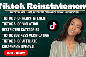 fix tiktok shop suspension appeal tiktok violation tikok shop reinstatement