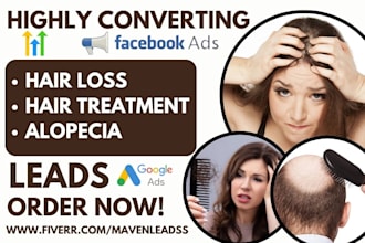 generate hair loss treatment transplant care laser alopecia thinning hair leads