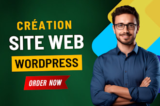 french website, création de site web wordpress et développement de site web