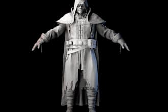 custom 3d figurine, realistic character, anime figure, action figure, 3d texture