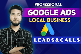 setup, optimize google ads PPC  for local business and services USA, UK