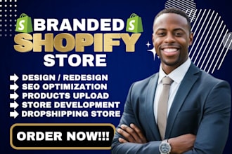 redesign shopify website and design shopify store and shopify website redesign